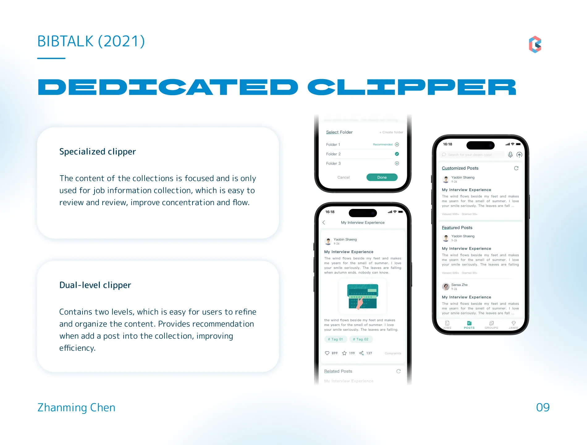 Dedicated clipper