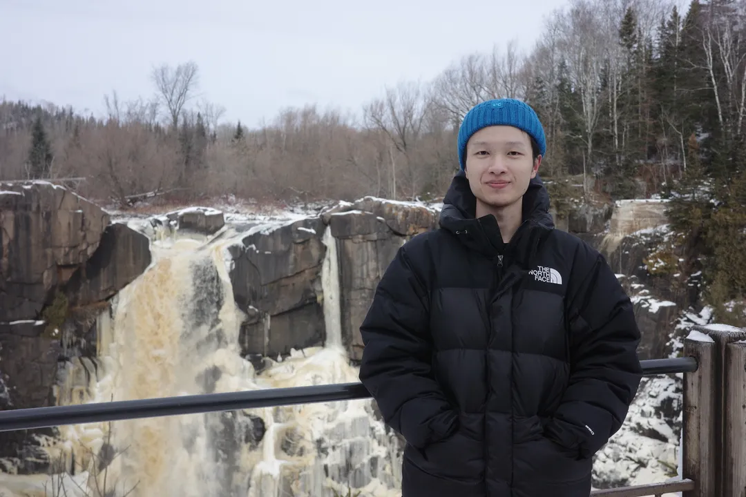 Hiking at a state park