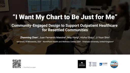 Full Paper Presentation (CSCW '25)